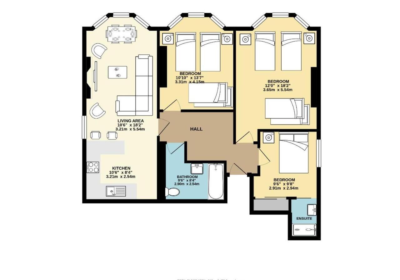 Central Lanes Pad By My Getaways Free Parking For One Car برايتون المظهر الخارجي الصورة